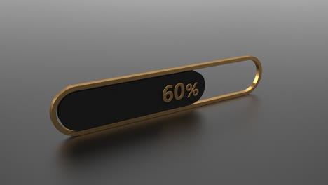 3d-elegant-loading-bar-with-numbers-and-golden-metal-frame